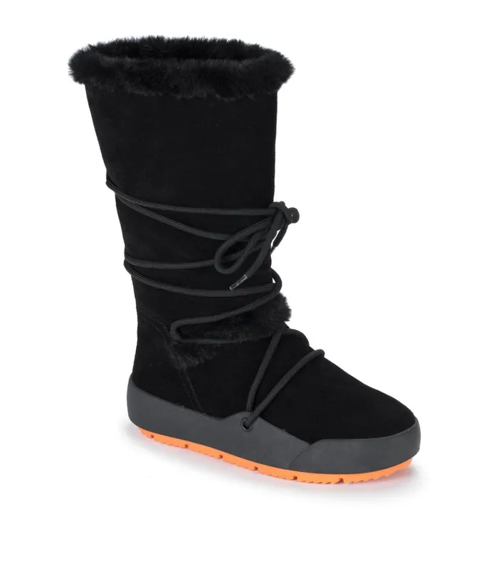 Women Danney Cold Weather Boot Black Suede Baretraps Cold Weather Boots