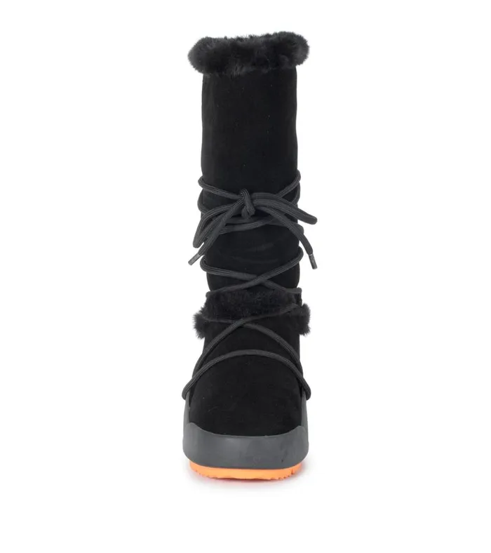 Women Danney Cold Weather Boot Black Suede Baretraps Cold Weather Boots