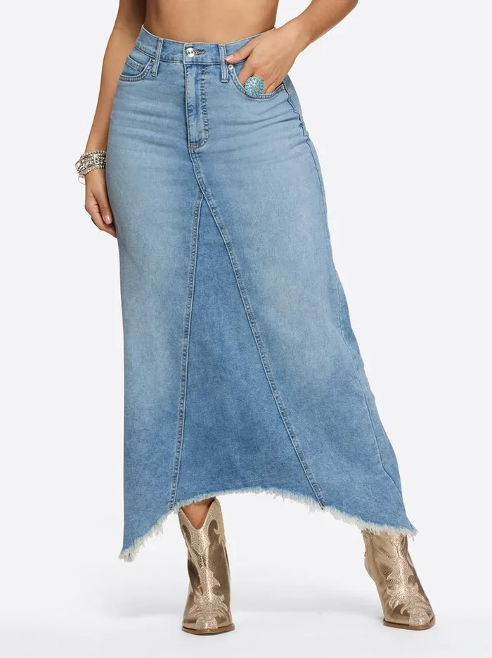 Women Della Maxi Skirt In Sweet Pea Jessica Simpson Bottoms