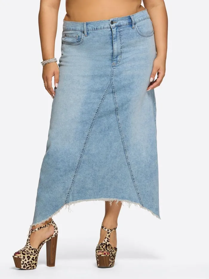 Women Della Maxi Skirt In Sweet Pea Jessica Simpson Bottoms