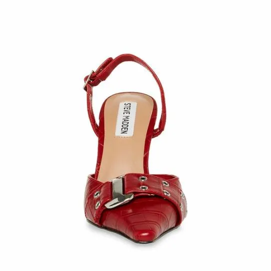 Women DILLON RED CROCODILE Red Crocodile Steve Madden Heels Women DILLON RED CROCODILE Red Crocodile Steve Madden Heels
