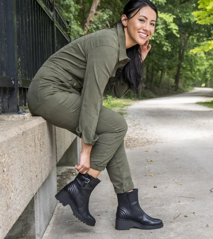 Women Dovey Midi Boot Black Baretraps Booties