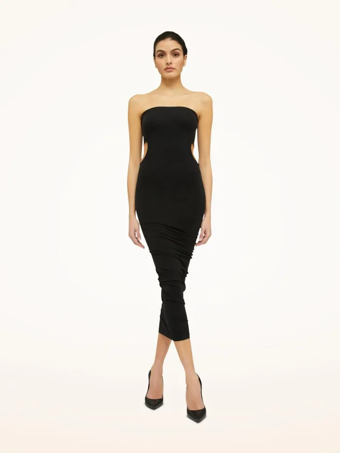 Women Dresses and Skirts Wolford Fatal Cut Out Dress Black