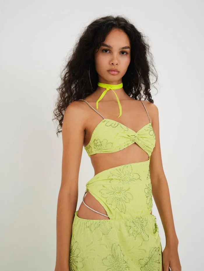 Women Dresses For Love and Lemons Anna Maxi Dress Green Women Dresses For Love and Lemons Anna Maxi Dress Green
