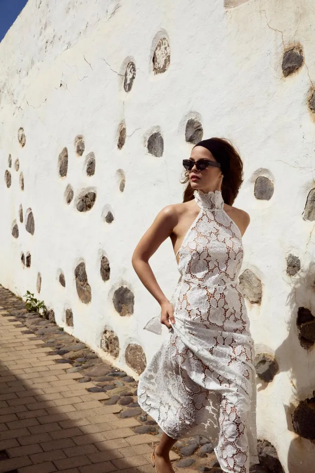 Women Dresses For Love and Lemons Astoria Lace Maxi Dress White Women Dresses For Love and Lemons Astoria Lace Maxi Dress White
