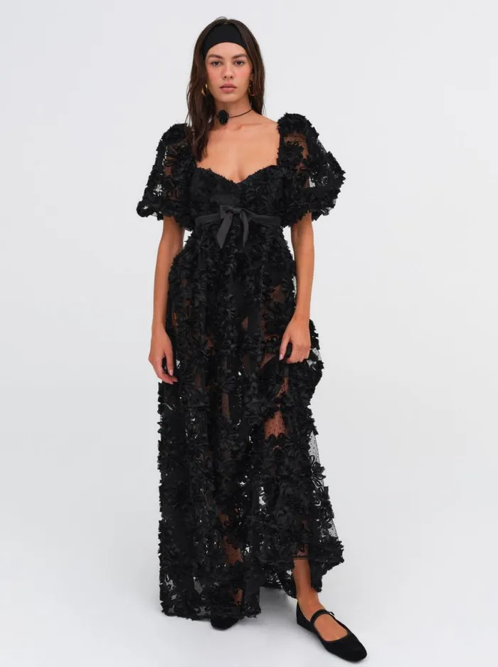 Women Dresses For Love and Lemons Astrid Maxi Dress Black Women Dresses For Love and Lemons Astrid Maxi Dress Black