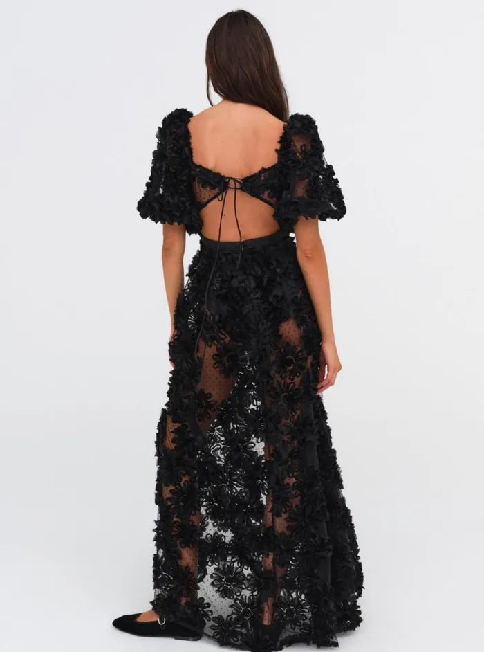 Women Dresses For Love and Lemons Astrid Maxi Dress Black Women Dresses For Love and Lemons Astrid Maxi Dress Black