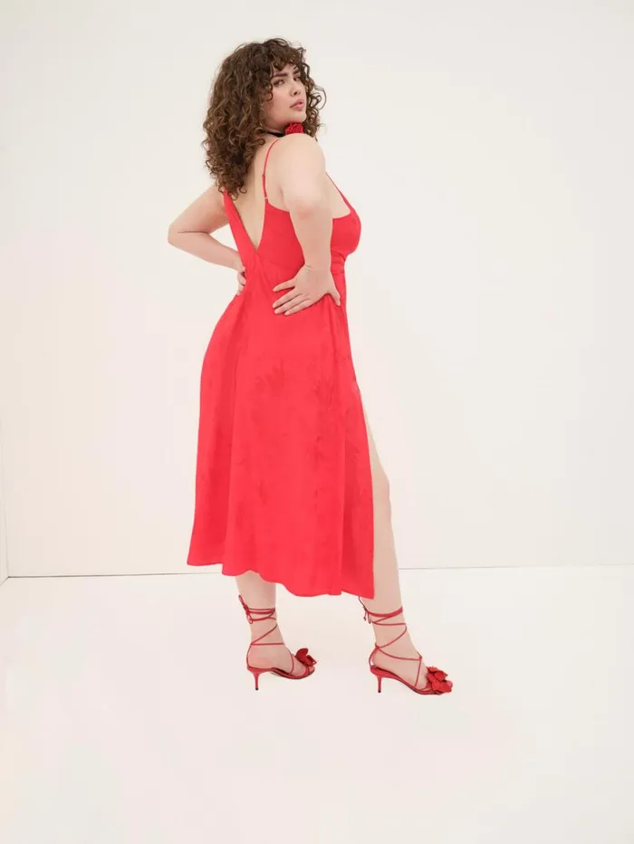 Women Dresses For Love and Lemons Ilana Midi Dress Red Women Dresses For Love and Lemons Ilana Midi Dress Red