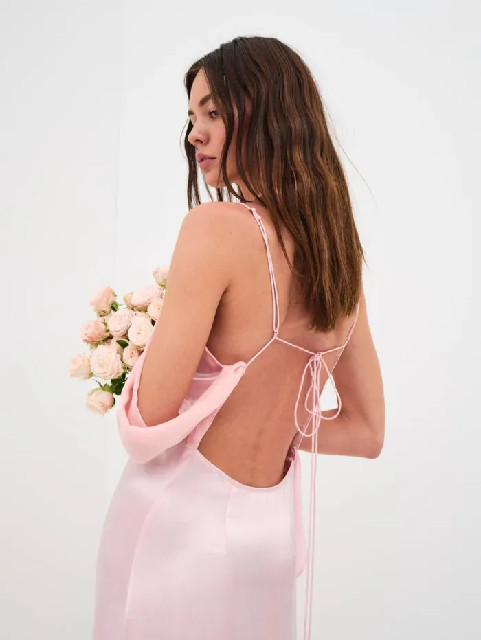 Women Dresses For Love and Lemons James Maxi Dress Coral Women Dresses For Love and Lemons James Maxi Dress Coral