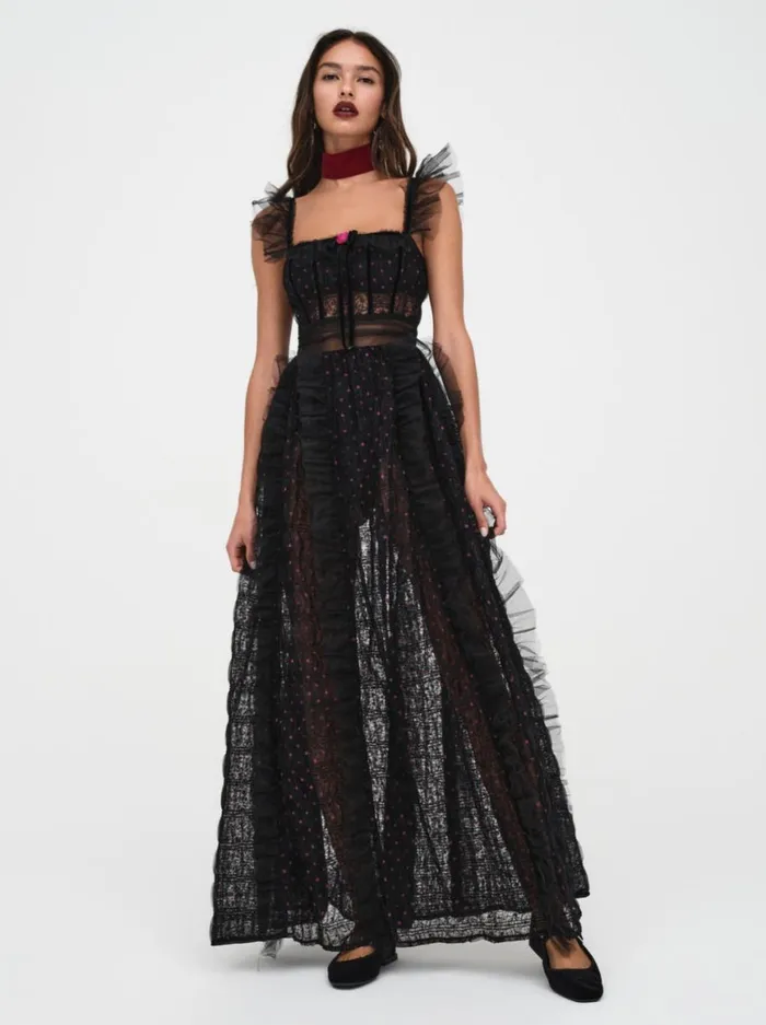 Women Dresses For Love and Lemons Janelle Maxi Dress Black Women Dresses For Love and Lemons Janelle Maxi Dress Black