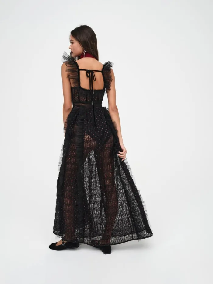 Women Dresses For Love and Lemons Janelle Maxi Dress Black Women Dresses For Love and Lemons Janelle Maxi Dress Black
