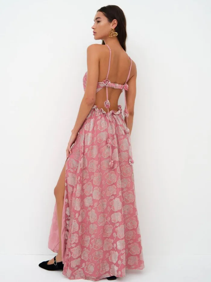 Women Dresses For Love and Lemons Raya MaxiDress Pink Women Dresses For Love and Lemons Raya MaxiDress Pink