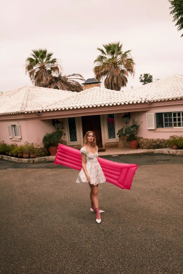 Women Dresses For Love and Lemons Remi Mini Dress White Women Dresses For Love and Lemons Remi Mini Dress White