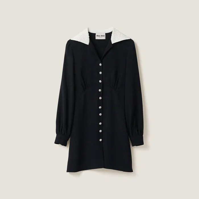 Women Dresses Miu Miu Sabl Dress Black