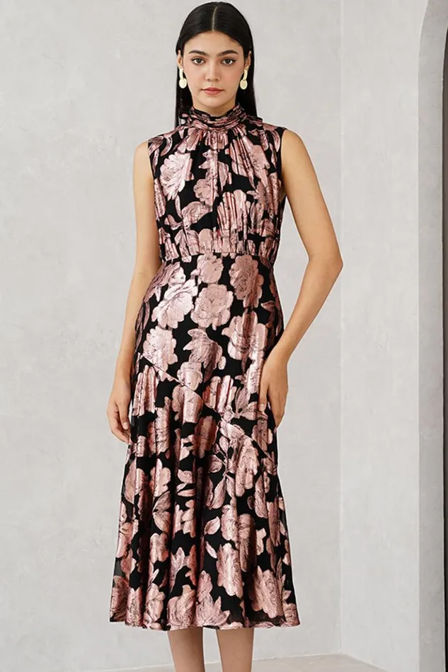 Women Dresses YUMI KIM Bellen Brocade Dress Party Cocktail Dress Brocade Rose Black Women Dresses YUMI KIM Bellen Brocade Dress Party Cocktail Dress Brocade Rose Black
