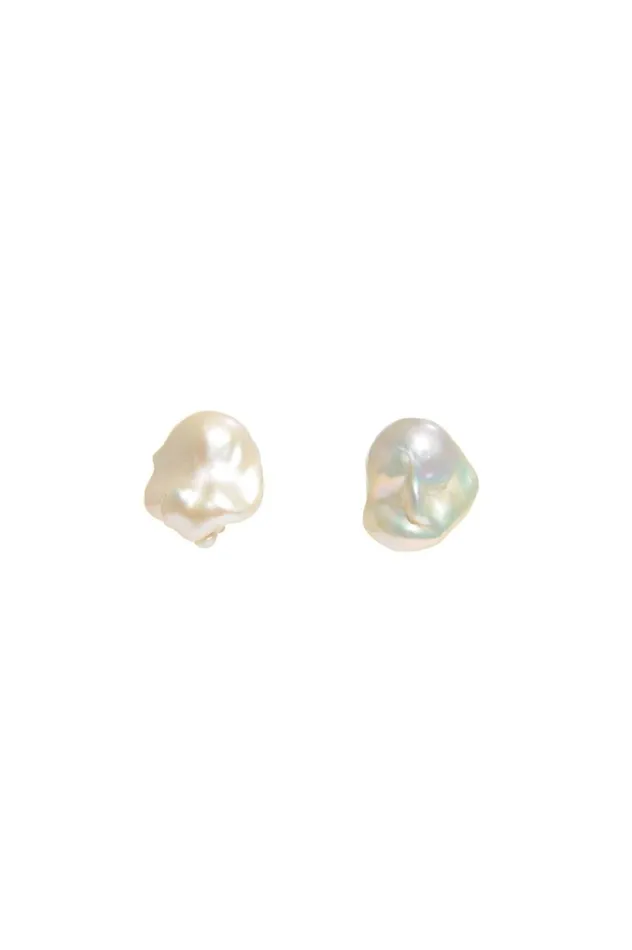 Women Earrings Gabriela Hearst Baroque Freshwater Pearl Earrings