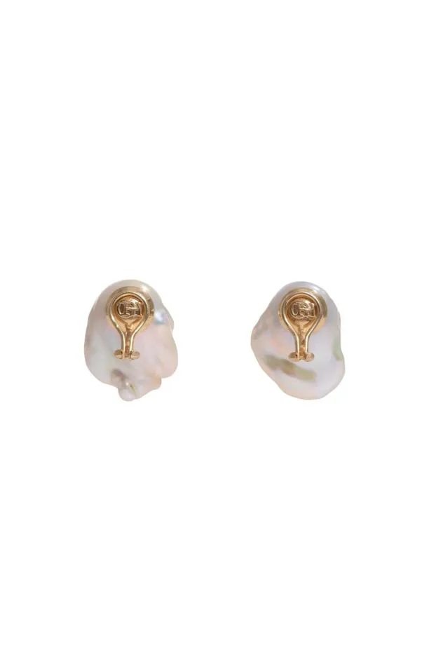 Women Earrings Gabriela Hearst Baroque Freshwater Pearl Earrings
