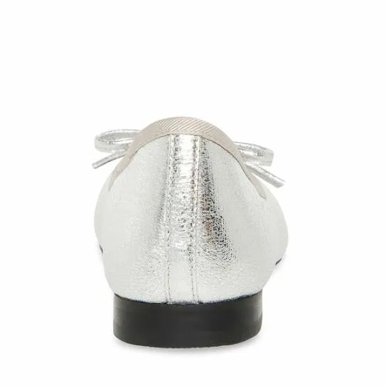 Women ELLISON SILVER Silver Steve Madden Loafers and Flats Women ELLISON SILVER Silver Steve Madden Loafers and Flats