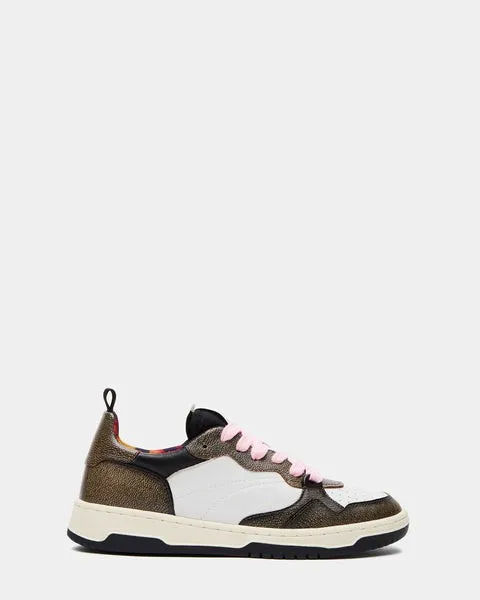 Women EVERLIE BROWN DISTRESSED Brn Distressed Steve Madden Sneakers