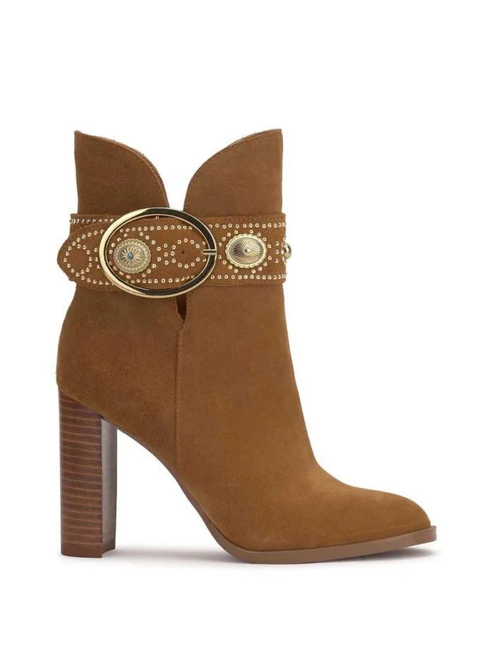 Women Finova Bootie In Tuscan Tan Jessica Simpson Boots and Booties