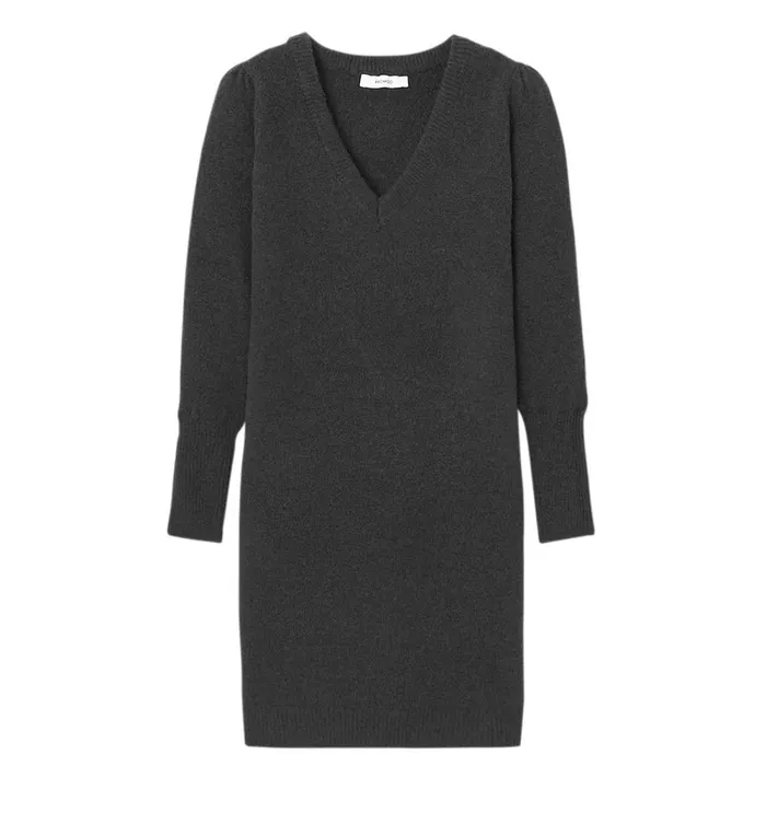 Women Flecked Jumper Dress 8211 Black Promod Dresses Women Flecked Jumper Dress 8211 Black Promod Dresses