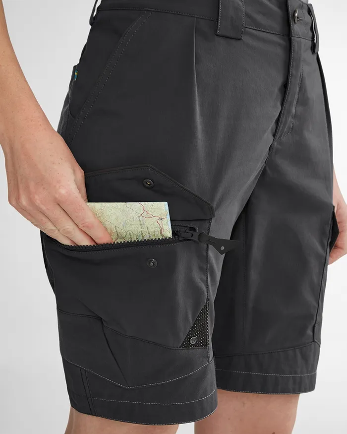 Women Grimner Organic Cotton Shorts Ravenraven Klttermusen Shorts