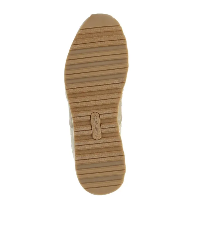 Women Gwenda Lace Up Sneaker Buff Baretraps Flats and Loafers