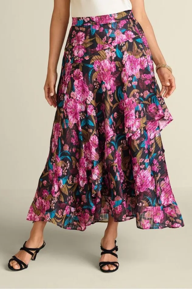 Women Hannie Midi Skirt Solstice Floral Soft Surroundings Skirts Women Hannie Midi Skirt Solstice Floral Soft Surroundings Skirts