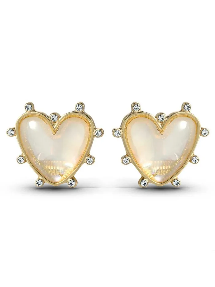Women Heart Stud Earrings Jessica Simpson Earrings