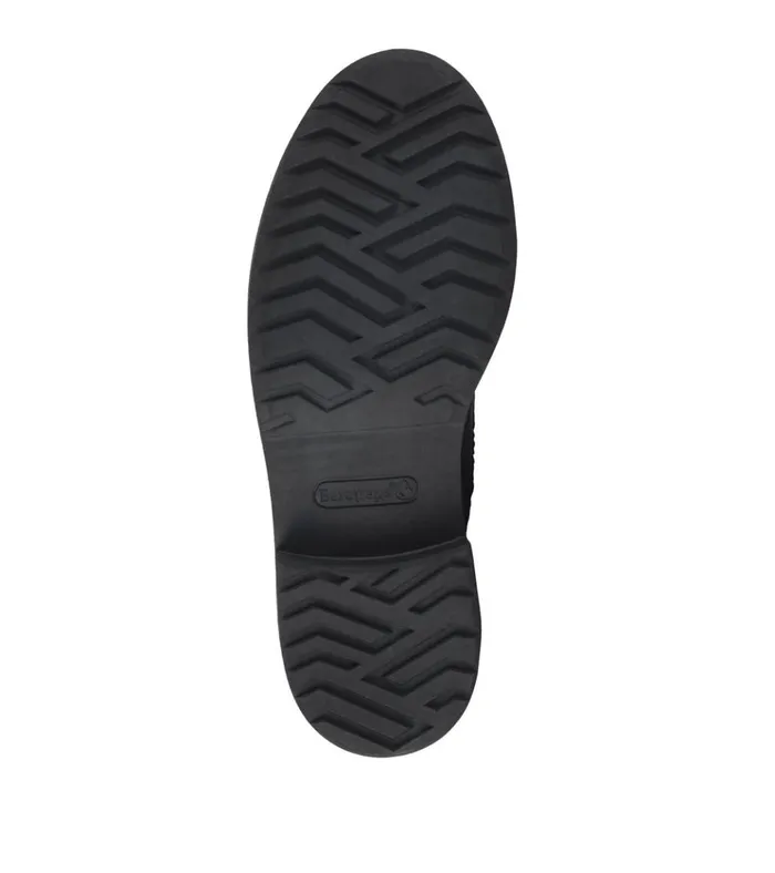 Women Holden Lace Up Bootie Black Croco Baretraps Booties