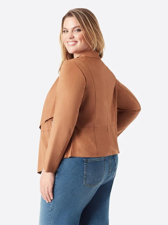 Women Ibis Jacket In Bisque Jessica Simpson Jackets Blazers and Kimonos