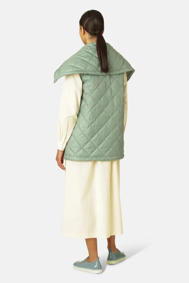 Women Ilse Jacobsen Jackets And Coats Padded Vest 8211 Bleached Women Ilse Jacobsen Jackets And Coats Padded Vest 8211 Bleached