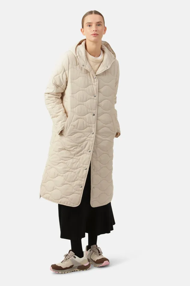 Women Ilse Jacobsen Jackets And Coats Quilt Coat 8211 Light Sand