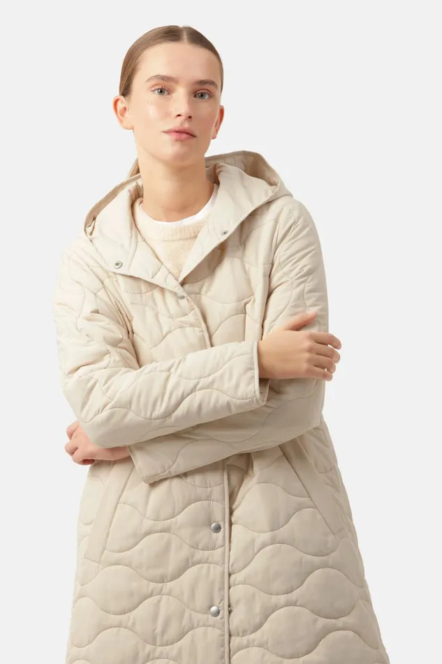 Women Ilse Jacobsen Jackets And Coats Quilt Coat 8211 Light Sand Women Ilse Jacobsen Jackets And Coats Quilt Coat 8211 Light Sand