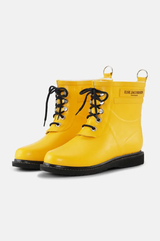 Women Ilse Jacobsen Rainboots Short Short Rubber Boots 8211 Cyber Yellow Women Ilse Jacobsen Rainboots Short Short Rubber Boots 8211 Cyber Yellow