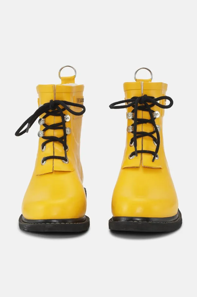 Women Ilse Jacobsen Rainboots Short Short Rubber Boots 8211 Cyber Yellow Women Ilse Jacobsen Rainboots Short Short Rubber Boots 8211 Cyber Yellow