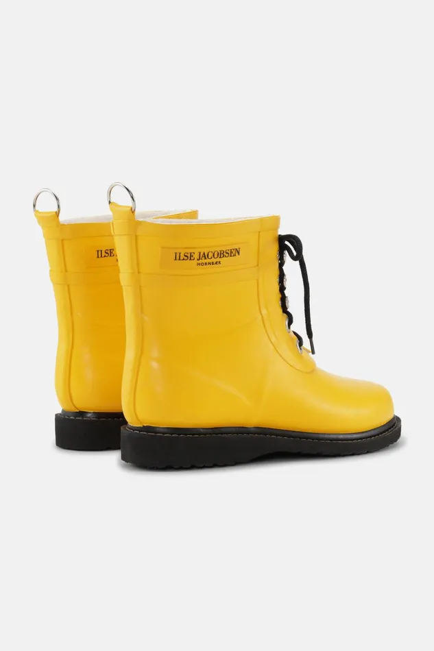 Women Ilse Jacobsen Rainboots Short Short Rubber Boots 8211 Cyber Yellow Women Ilse Jacobsen Rainboots Short Short Rubber Boots 8211 Cyber Yellow