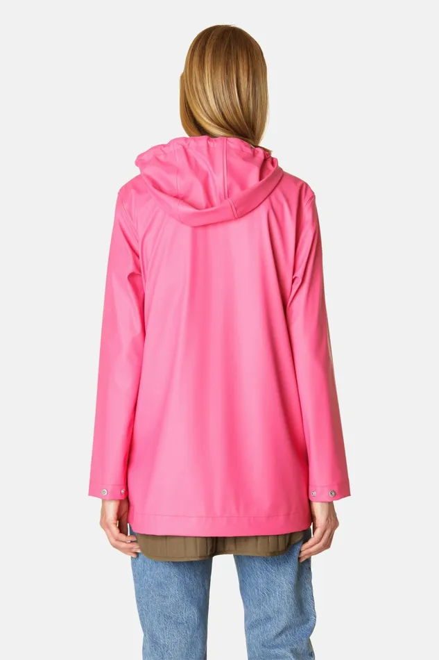 Women Ilse Jacobsen Raincoats Rain Jacket 8211 Magenta Women Ilse Jacobsen Raincoats Rain Jacket 8211 Magenta