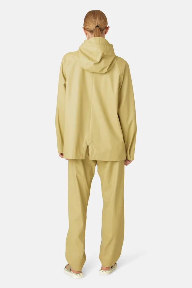 Women Ilse Jacobsen Raincoats Rain Jacket 8211 Olive Grass Women Ilse Jacobsen Raincoats Rain Jacket 8211 Olive Grass