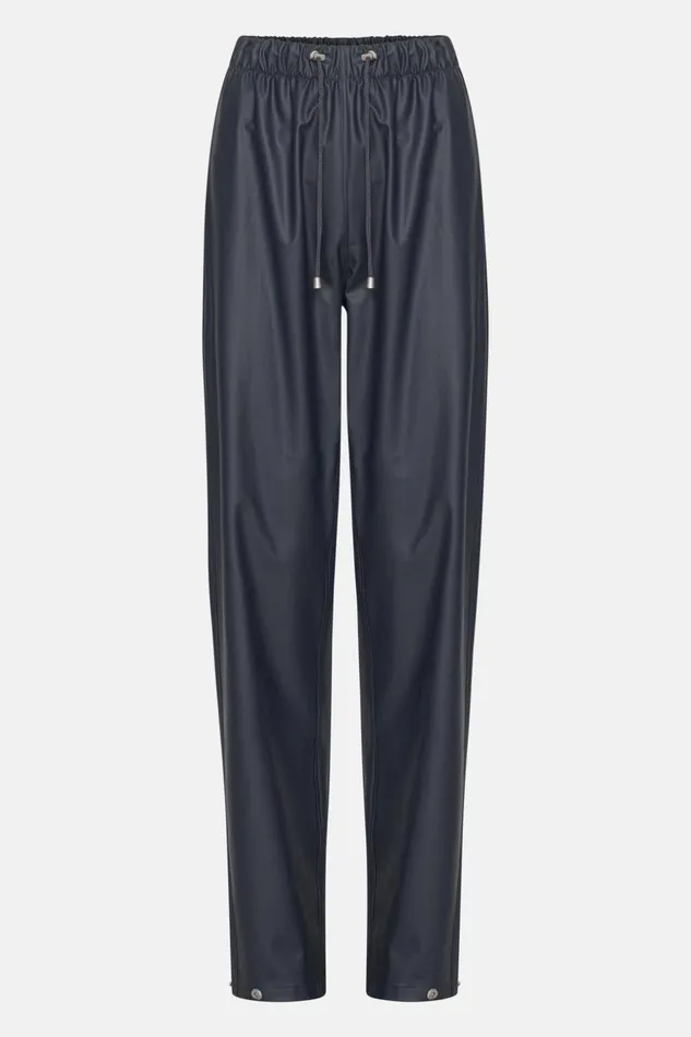 Women Ilse Jacobsen Raincoats Rain Trousers 8211 Dark Indigo