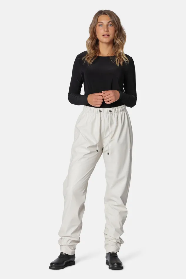 Women Ilse Jacobsen Raincoats Rain Trousers 8211 Milk Creme