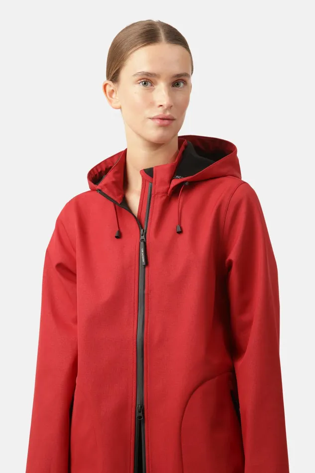 Women Ilse Jacobsen Raincoats Raincoat 8211 Fire Women Ilse Jacobsen Raincoats Raincoat 8211 Fire