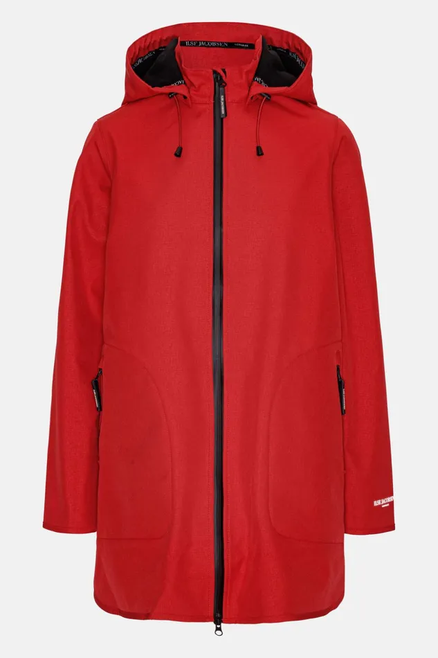 Women Ilse Jacobsen Raincoats Raincoat 8211 Fire Women Ilse Jacobsen Raincoats Raincoat 8211 Fire