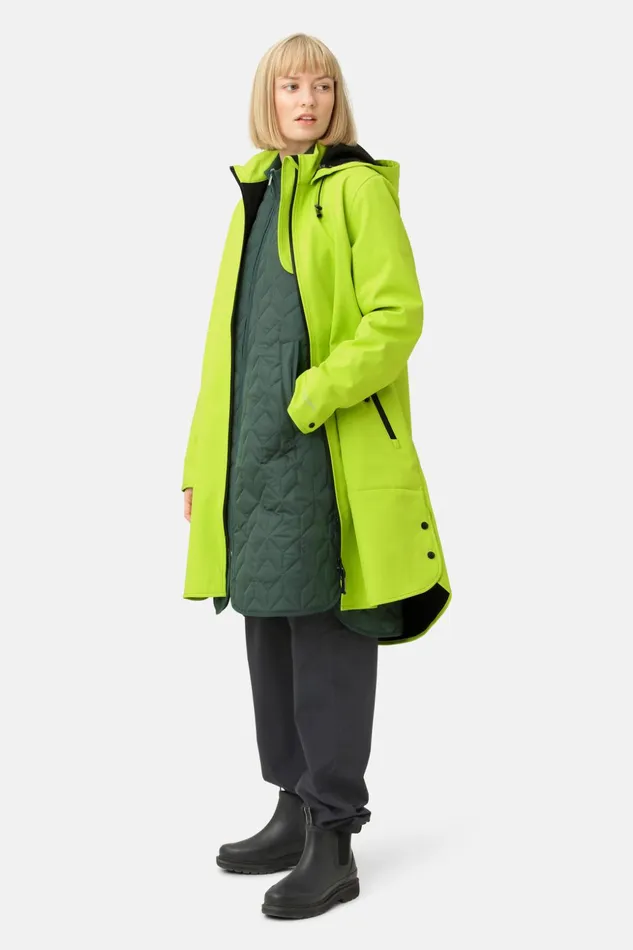 Women Ilse Jacobsen Raincoats Raincoat 8211 Lime Green Women Ilse Jacobsen Raincoats Raincoat 8211 Lime Green