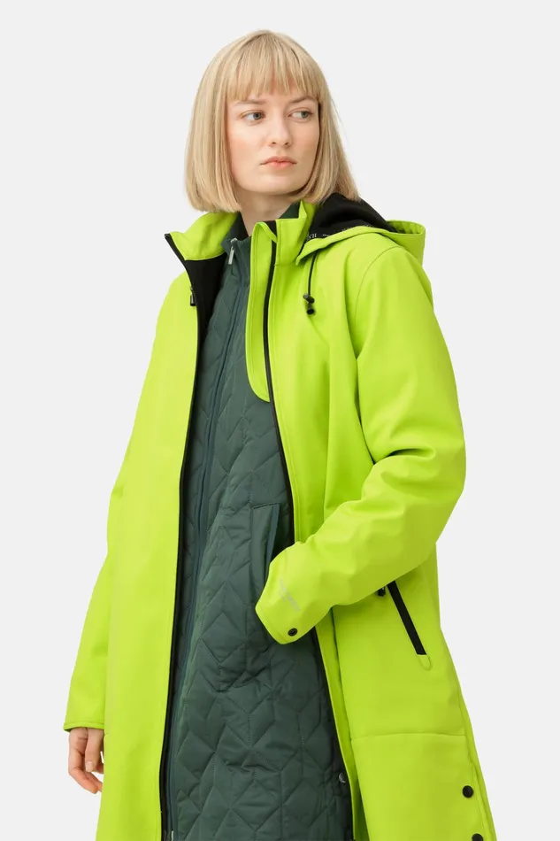 Women Ilse Jacobsen Raincoats Raincoat 8211 Lime Green Women Ilse Jacobsen Raincoats Raincoat 8211 Lime Green