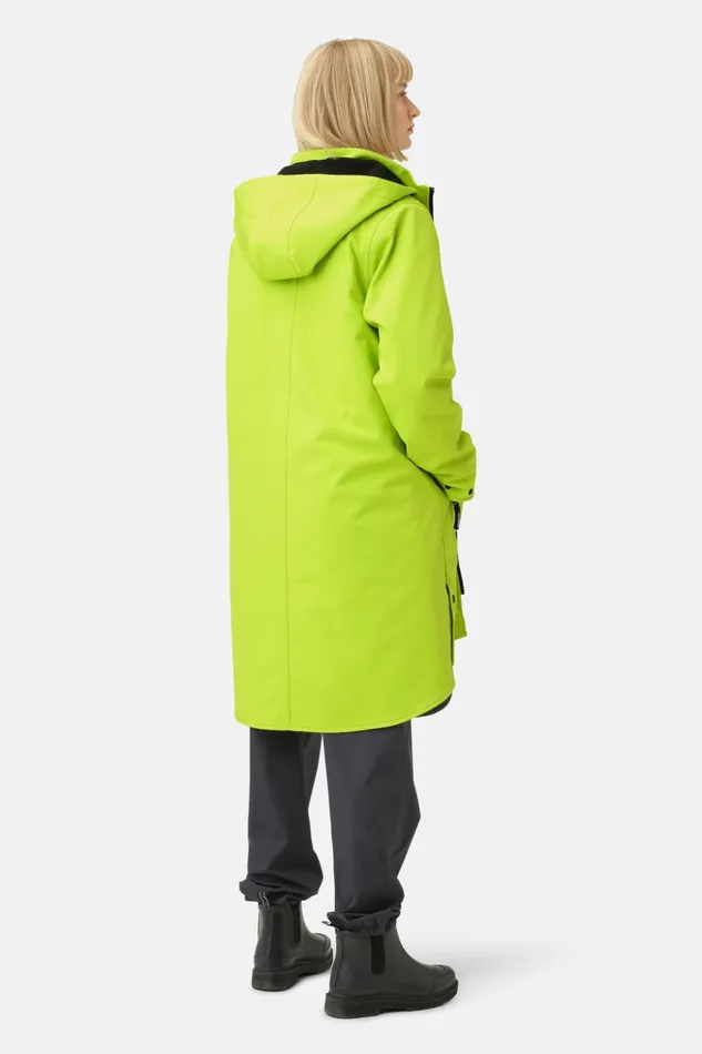 Women Ilse Jacobsen Raincoats Raincoat 8211 Lime Green Women Ilse Jacobsen Raincoats Raincoat 8211 Lime Green