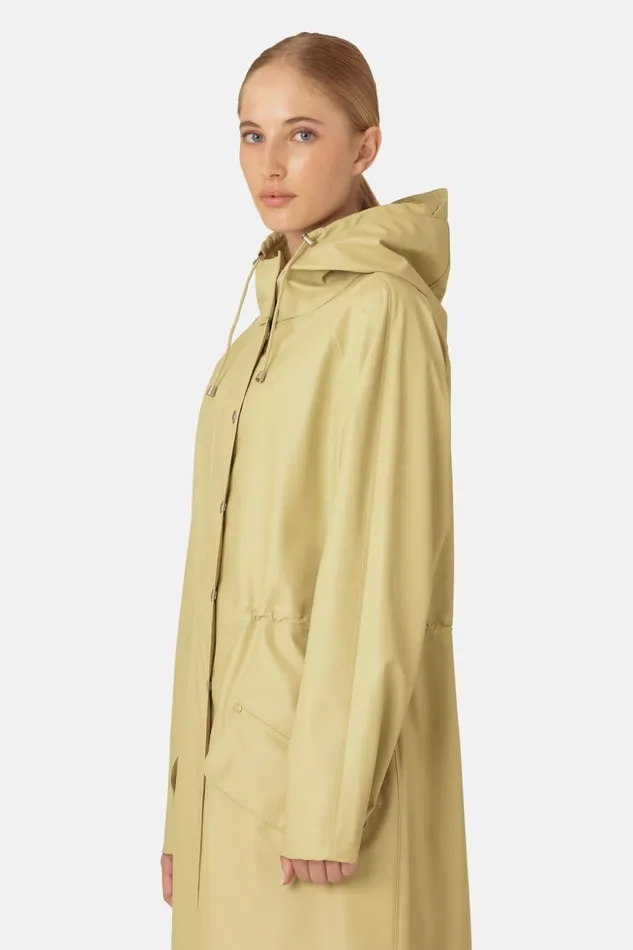 Women Ilse Jacobsen Raincoats Raincoat 8211 Olive Grass Women Ilse Jacobsen Raincoats Raincoat 8211 Olive Grass