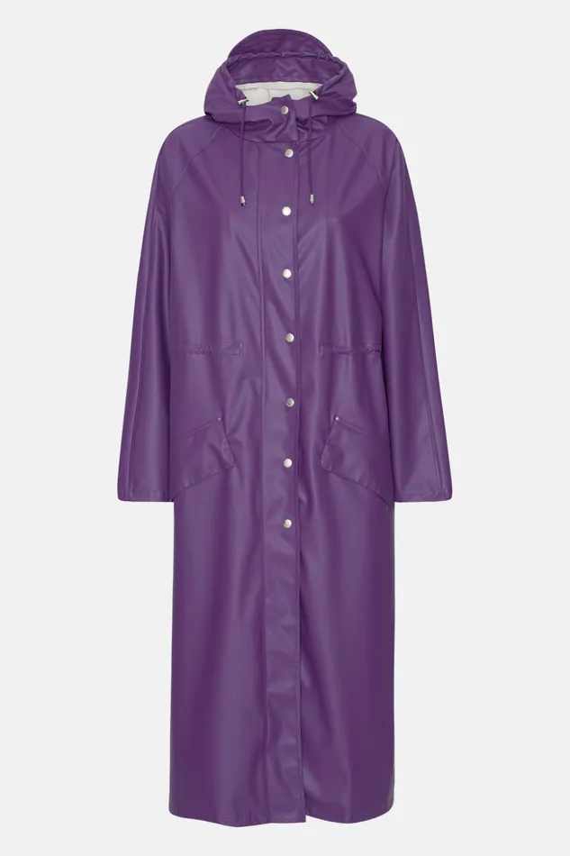 Women Ilse Jacobsen Raincoats Raincoat 8211 Purple Rain