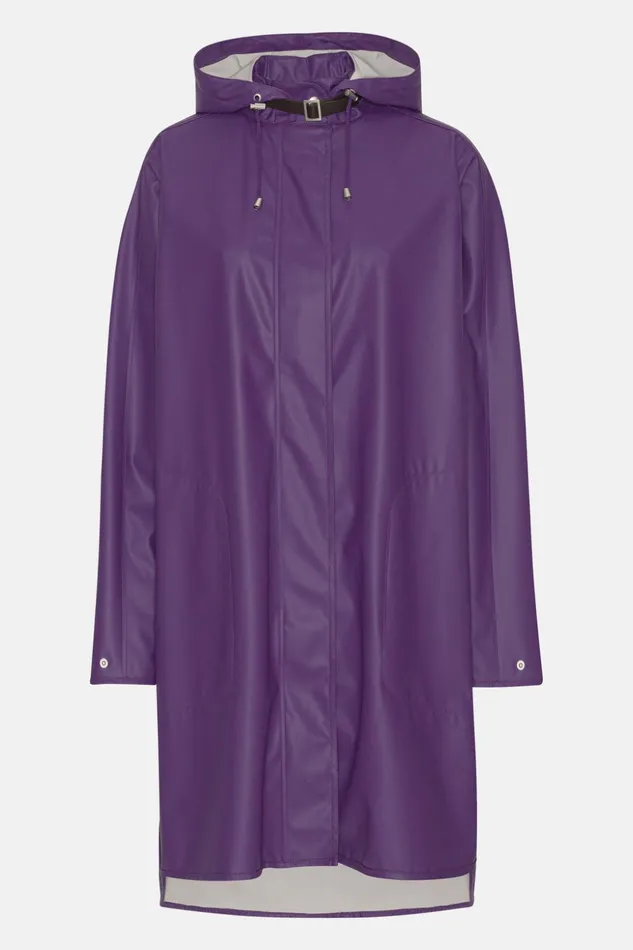 Women Ilse Jacobsen Raincoats Raincoat 8211 Purple Rain