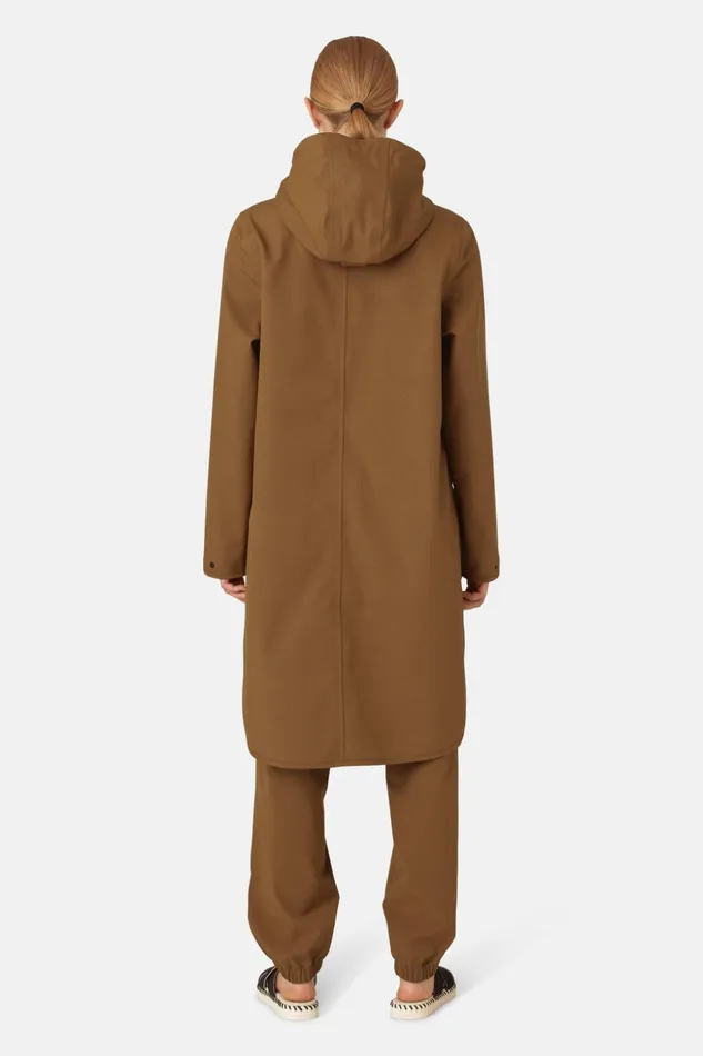 Women Ilse Jacobsen Raincoats Raincoat 8211 Walnut Women Ilse Jacobsen Raincoats Raincoat 8211 Walnut